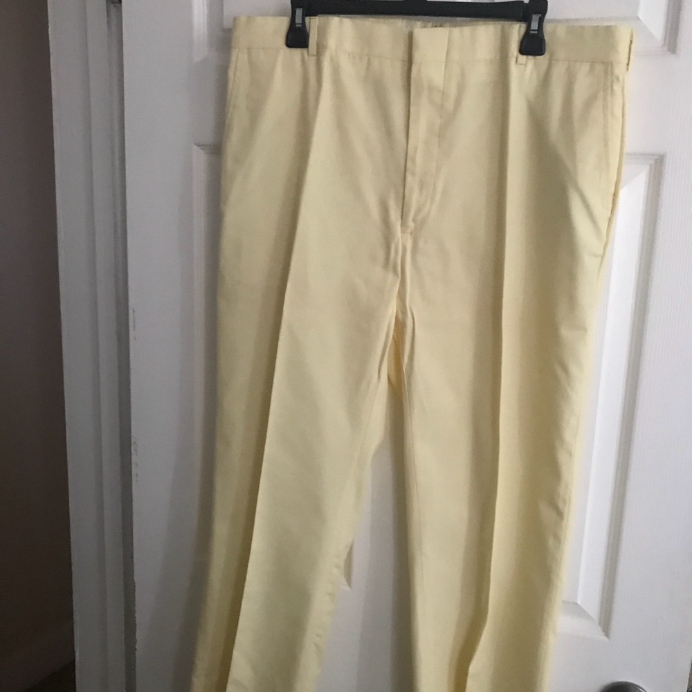 Mens vintage Yellow Pants